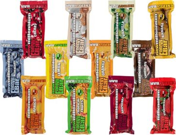 Variety Pack of Nutritious Food Bars.  144 Bars, 12 Flavors, 400 calories.  Fresh ingredients, Fruits and Chocolate.