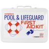 Swimming Pool & Lifeguard First Aid Kit in Metal Box.  Also Useful For Any Outdoor Activities or Camping.