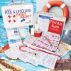 Swimming Pool & Lifeguard First Aid Kit in Metal Box.  Also Useful For Any Outdoor Activities or Camping.