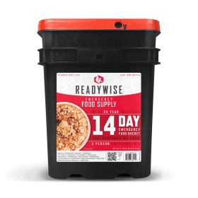 14-Day Emergency Food Bucket for 1 Person.  25-Year Shelf Life.
