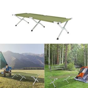 Camping Cot with Carrying Bag Travel Hiking Sleeping Bed.  Easy Setup.  Durable and Sturdy, Lightweight.  Foldable.