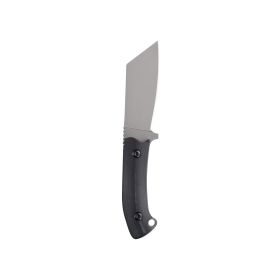 Talis Fixed Blade Knife, Sheep's Foot Profile.  For Camping or Home Use.  With Sheath.