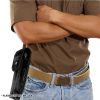 Flashlight Holster with Belt Attachment (Large), Fits Large Flashlights, Tools, and Knives.