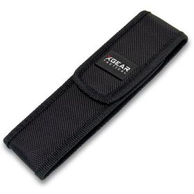 Flashlight Holster with Belt Attachment (Medium), also Fits Medium Flashlights, Tools, and Knives.