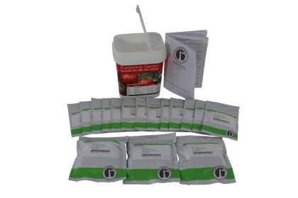 Everlasting Garden Preparedness Seeds, 16 vegetables.  Almost 22,000 Seeds. Heritage, non-GMO. Sealed bucket.