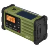 Sangean® AM/FM Multi-Powered Weather Emergency Radio. Rugged. 3 Charging Modes. Built-in Flashlight, Loud Buzzer.