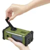 Sangean® AM/FM Multi-Powered Weather Emergency Radio. Rugged. 3 Charging Modes. Built-in Flashlight, Loud Buzzer.