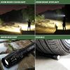 TK120X LED Tactical Flashlight Kit With 5 Modes.  Sturdy, Weatherproof, Useful in Disasters or Emergencies, Security.