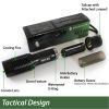TK130 LED Flashlight Kit Includes Charger.  5 Light Modes Including S.O.S.  Camping Sturdy.  Waterproof.
