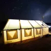 Alpha Wall Tent, 16 x 20 (Fire and Water Repellent).  2 Stove Jacks. Storm Doors, Storm Windows, Mold and UV Resistant