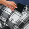 Slumbernest Sleeping Bag - 20F.  White Duck.  Blue.  Buttery Soft Brushed Flannel Interior.  Camping.  Free Shipping.