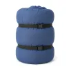 Slumbernest Sleeping Bag - 20F.  White Duck.  Blue.  Buttery Soft Brushed Flannel Interior.  Camping.  Free Shipping.
