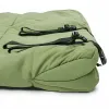 Slumbernest Sleeping Bag - Standard, 50F.  White Duck. Olive.  Durable, High-Performance, Buttery-Soft Flannel Lining.