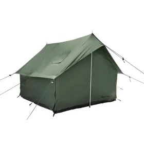 Rover Scout Tent 8'x13' (Forest Green, Water Repellent) with Stove Jack. White Duck. Durable, Sturdy. Camping.
