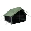 Rover Scout Tent 8'x13' (Forest Green, Water Repellent) with Stove Jack. White Duck. Durable, Sturdy. Camping.