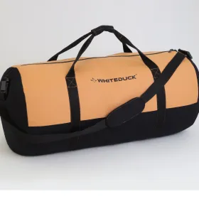 White Duck Duffel Bag - Extra Large 48" x 20", Tan & Black. Filios. Free Shipping!