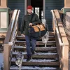 White Duck Duffel Bag - Extra Large 48" x 20", Tan & Black. Filios. Free Shipping!