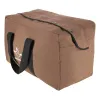 White Duck Parachute Bag, Brown. Hoplite. 18-oz. Canvas. Military Grade. For Camping or Longer Trips. Free Shipping!