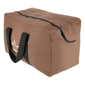 White Duck Parachute Bag, Brown. Hoplite. 18-oz. Canvas. Military Grade. For Camping or Longer Trips. Free Shipping!