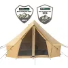 Regatta Bell Tent 13' (Sandstone Beige, Water Repellent) White Duck Canvas. Stove Jack. 3 Windows. Camping/Hunting.