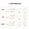 Regatta Bell Tent 13' (Sandstone Beige, Water Repellent) White Duck Canvas. Stove Jack. 3 Windows. Camping/Hunting.