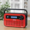JENSEN® Portable Digital AM/FM Weather Radio, Marine Forecast, Weather Alert, Emergency Broadcast by NOAA.