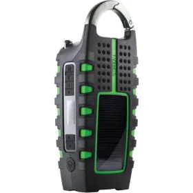 Eton® Scorpion II AM/FM/NOAA® Weatherband Radio and Flashlight.  Multipowered Multifunction Power Bank.