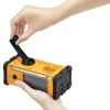 Sangean® AM/FM/NOAA® Weather Crank Radio, Emergency Buzzer, Flashlight.  Rugged for Camping or Emergency.