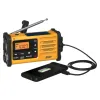 Sangean® AM/FM/NOAA® Weather Crank Radio, Emergency Buzzer, Flashlight.  Rugged for Camping or Emergency.