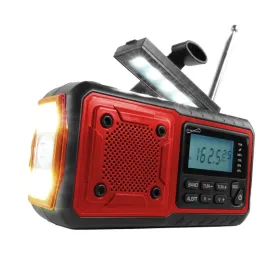 Supersonic® Guardian Portable AM/FM/NOAA® Weather Alert Emergency Radio, Multi-Powered, Power Bank.