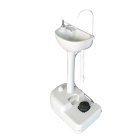 Portable Outdoor Washbasin (Option: white)