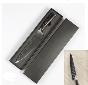 Slicing Knife Chef's Multipurpose Knife Cooking Knife.  Very Sharp.  Comes in Gift Box. (Option: Knives and heel-1 sets)