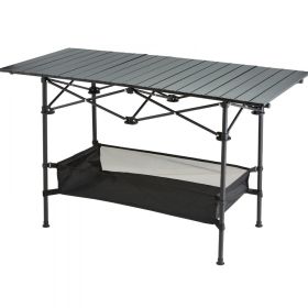 120 X70 X55CM Portable Outdoor Folding Picnic Table With Portable Bag, Not Shipped On Weekends (Option: Black)