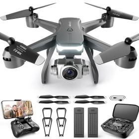 V14 Professional Drone 6K HD Dual Camera Wifi FPV Portable RC Quadcopter 2 BATTERY,Drones Suitable For Adults & Beginners.Logistics Is Randomly Sent B (Option: 2BATTERIES)
