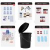 2-Person Necessity Survival Kit with 72-hours Food, Water, First Aid, Whistle, Light, Radio, Warmth, Hygiene, Fire Starter.
