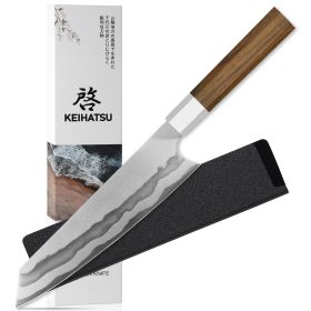 Keihatsu Japanese Gyuto Chef Knife 8 Inch Kiritsuke Knife, Professional Ultra Sharp Vegetable Knife With Sheath & Box. (Option: Kirtsuke Knife)